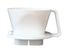 Melitta filtertragt 100 hvid